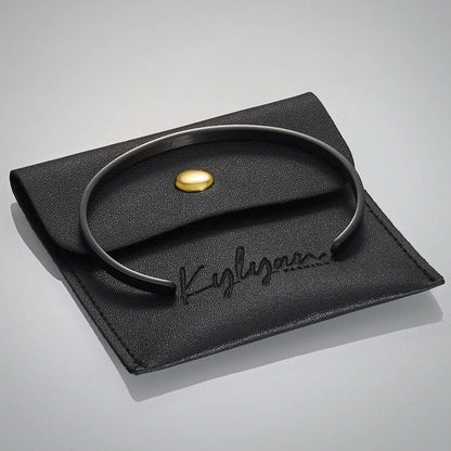 Kylyan Cuff μαύρο βραχιόλι