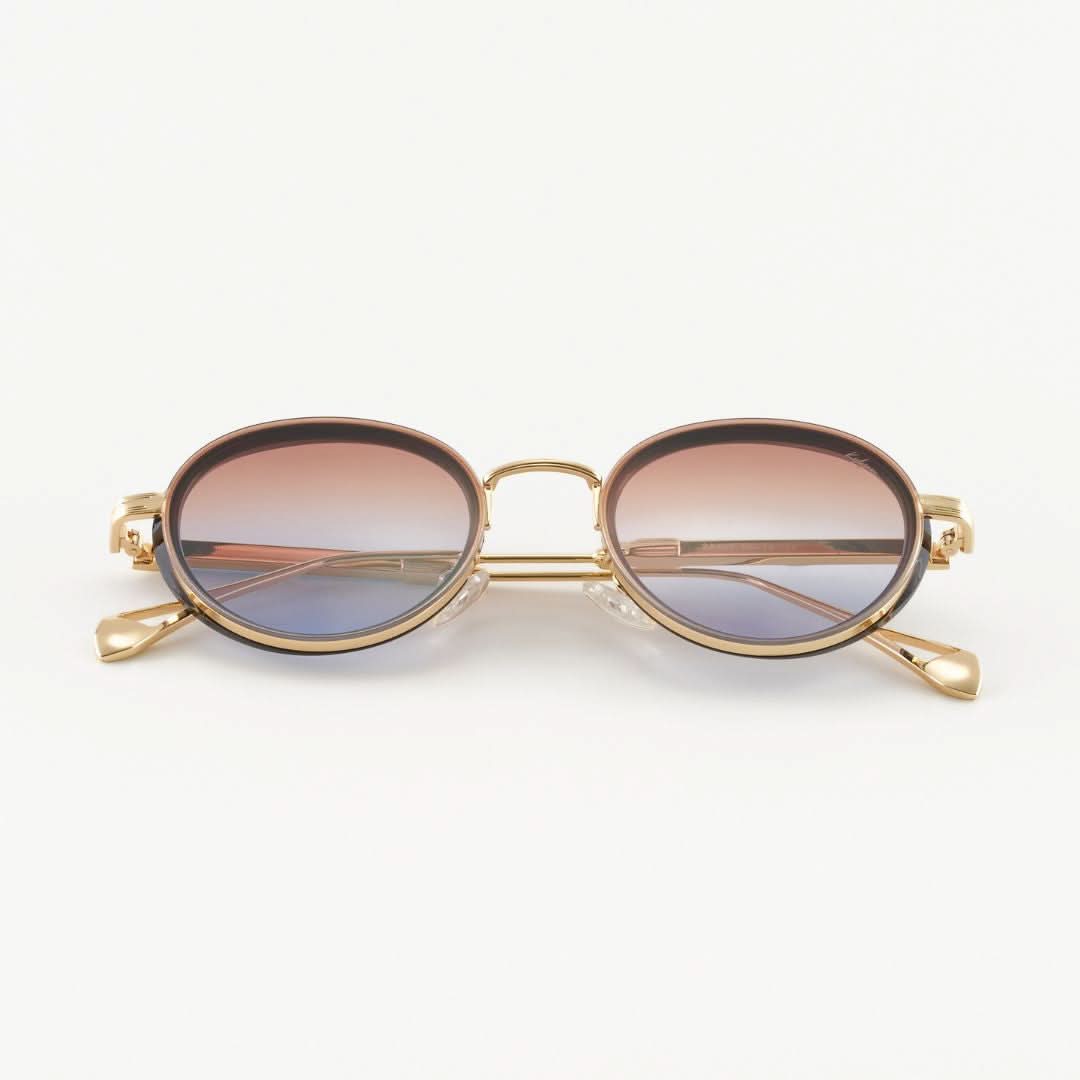 Λάρισα Καφέ-Μπλε Ηλιακά γυαλιά